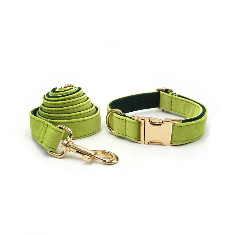 Avocado Green Velvet