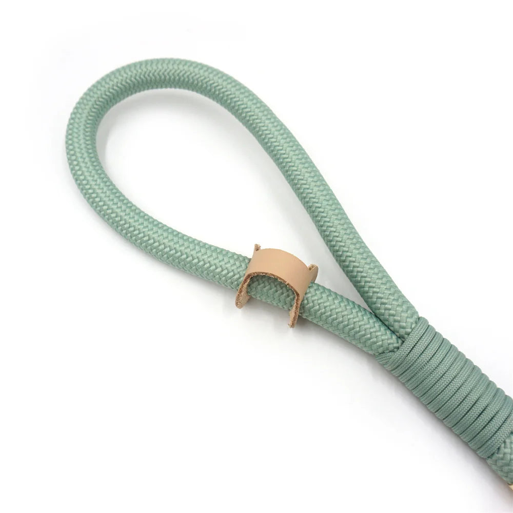Mint Green Velvet + Rope