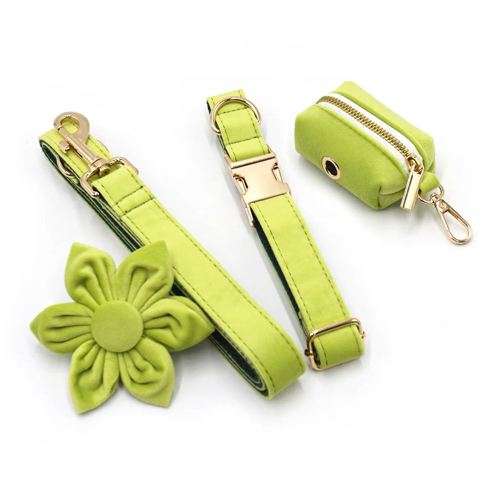 Avocado Green Velvet