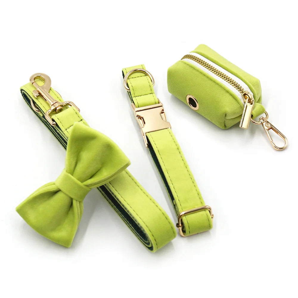 Avocado Green Velvet