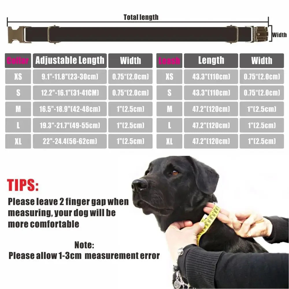 Personalized Dog Collar Customized Pet Collars Free Engraving ID Nameplate Tag Pet Accessory Mermaid Puppy Collars Leash